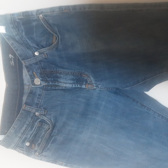 Unisex Seven7 High Rise Bootcut Jeans Sz 33/30 - Picture 8 of 12